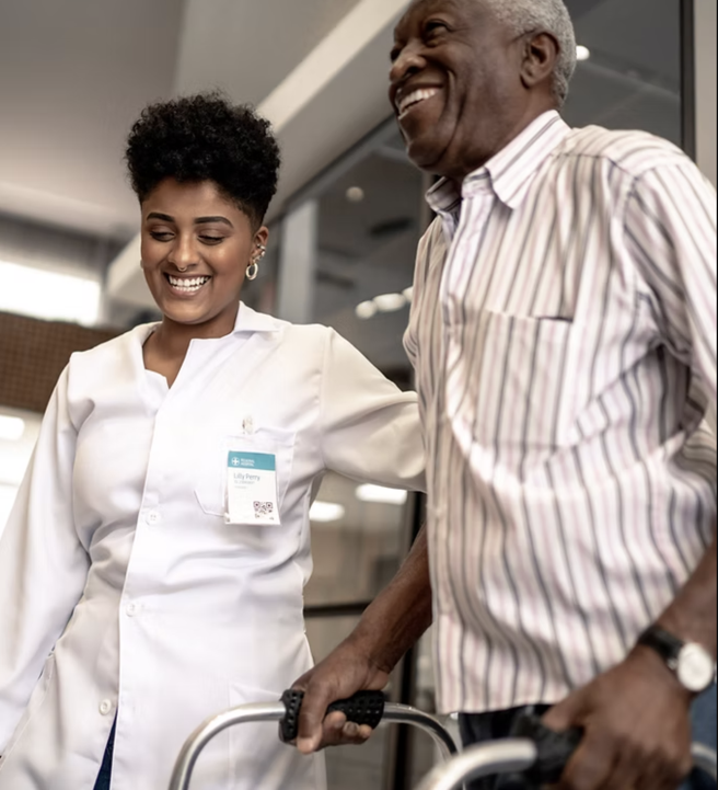 Caregiver providing personal care and respite support